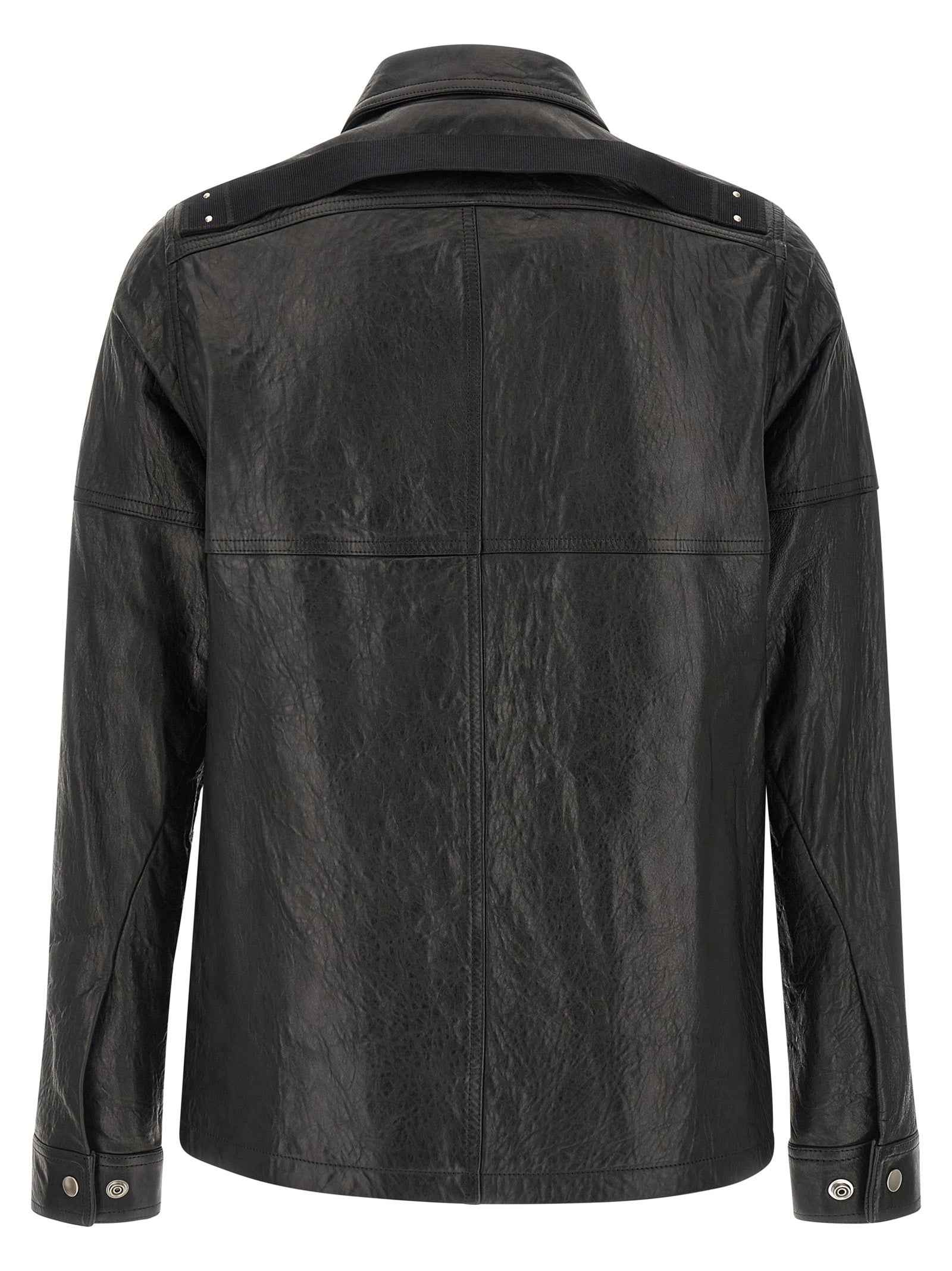 Black Lamb Leather Leather Jacket