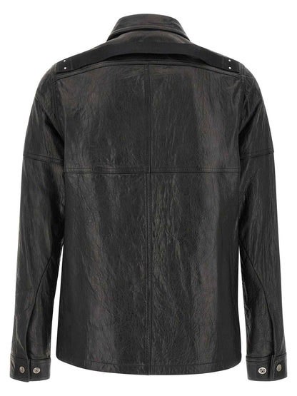 Black Lamb Leather Leather Jacket