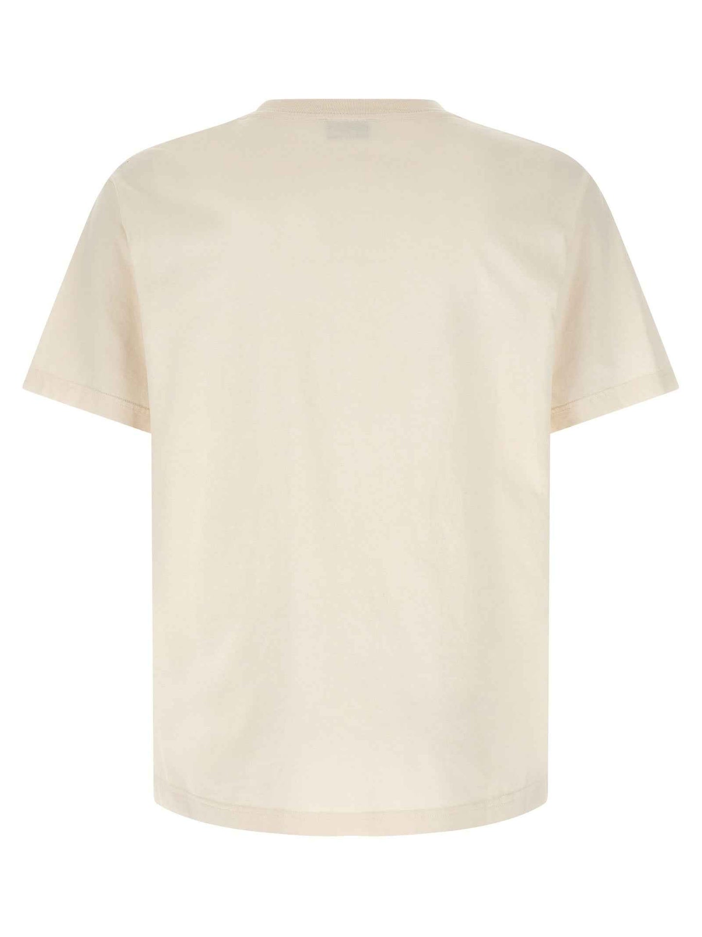 Beige Cotton T-Shirt