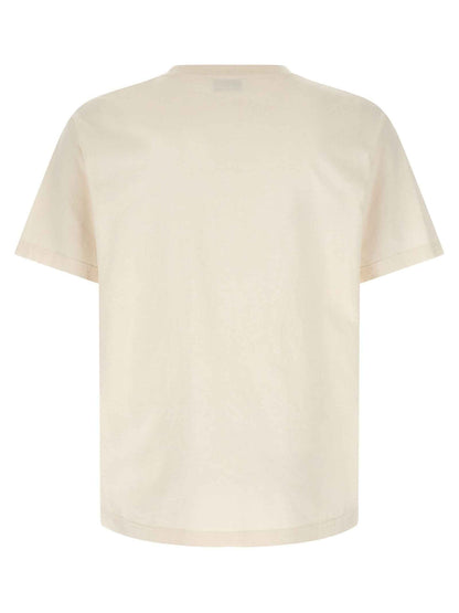 Beige Cotton T-Shirt