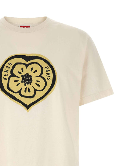 Beige Cotton T-Shirt