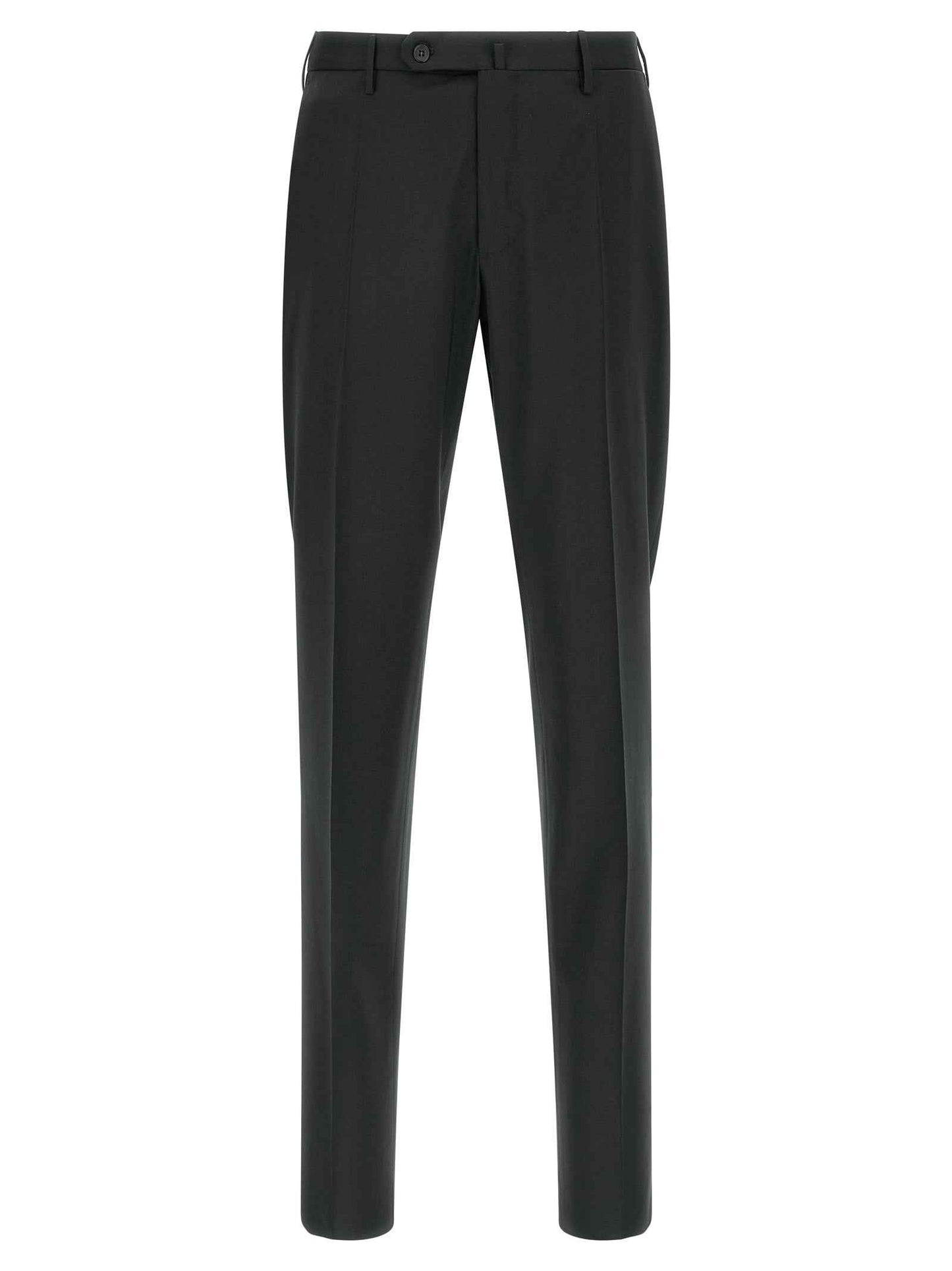 Black Virgin Wool Dress Pants