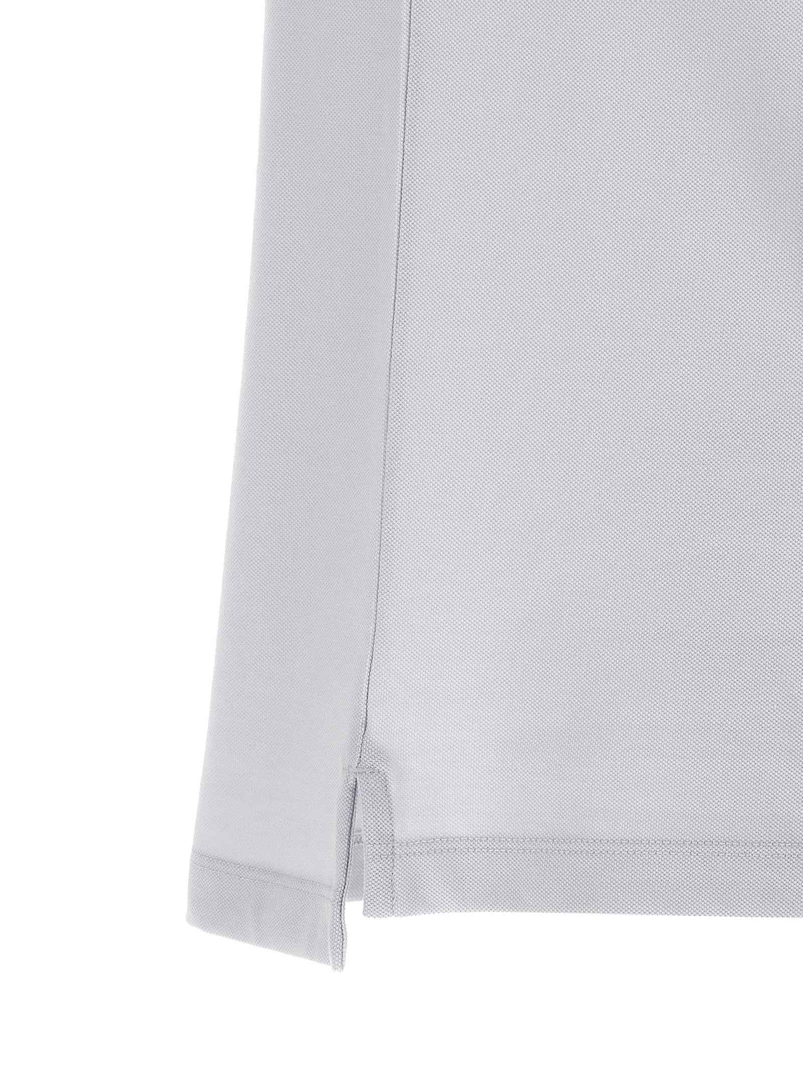 Blue Cotton Polo Shirt