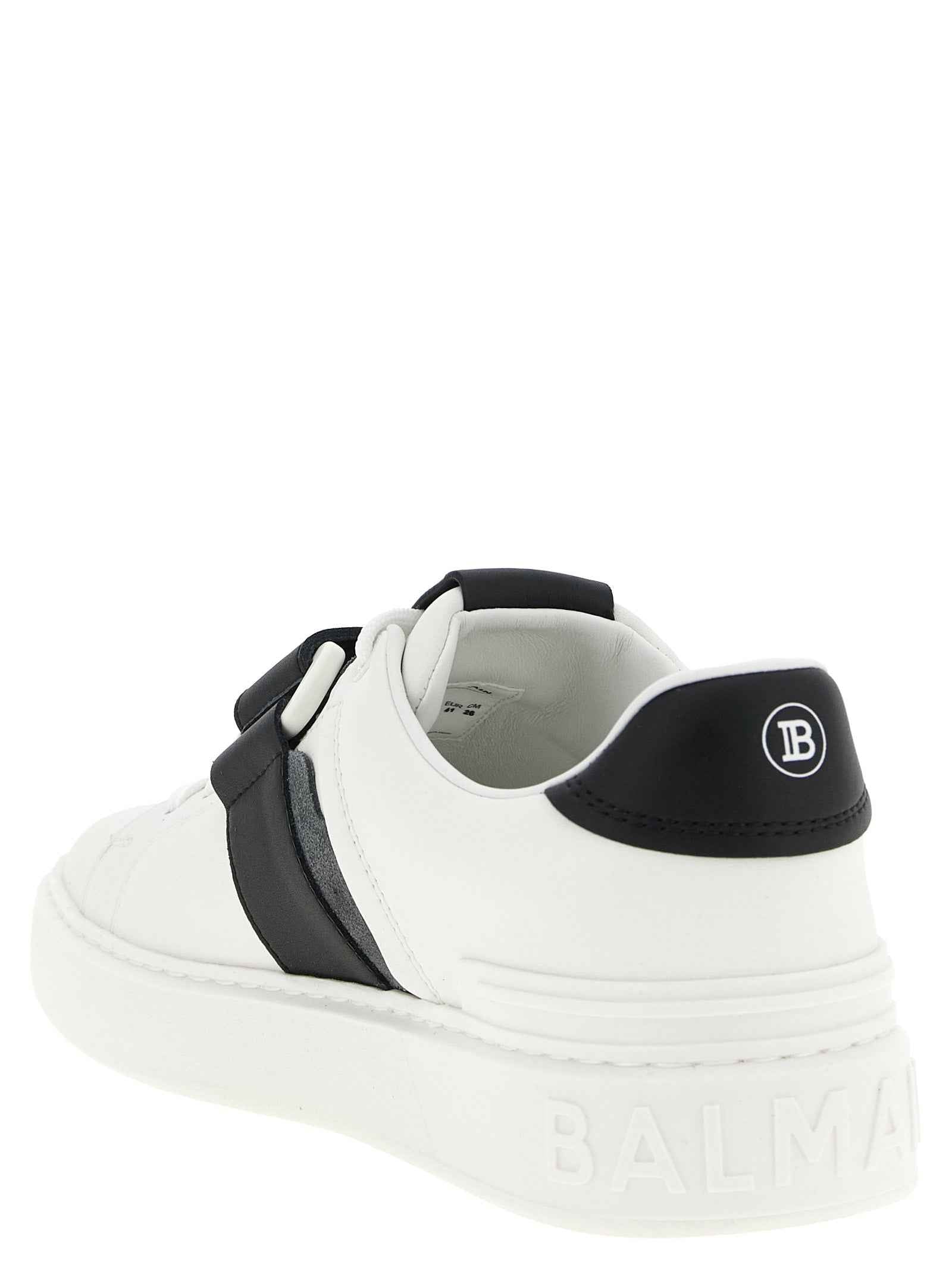 Bicolor Calfskin Low Top Sneakers