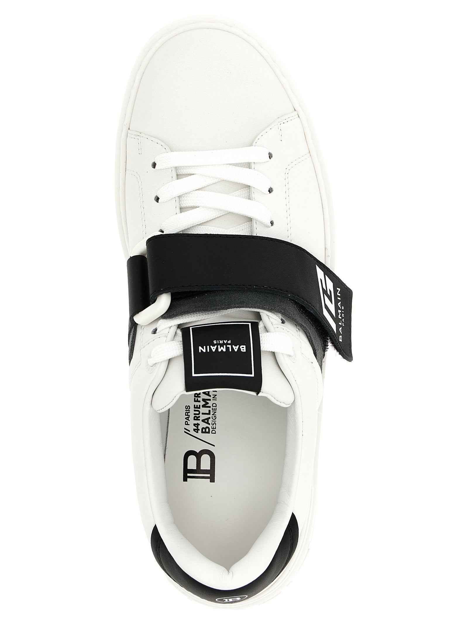 Bicolor Calfskin Low Top Sneakers