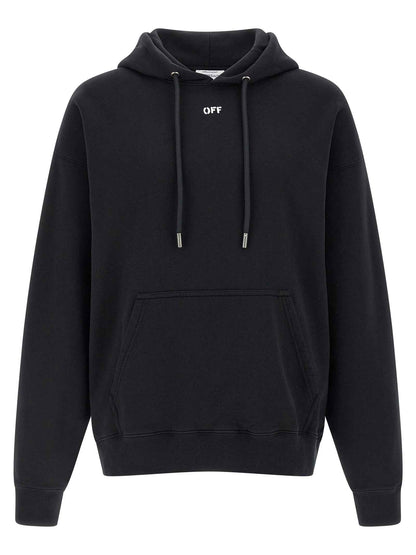 Black Cotton Sweatshirt