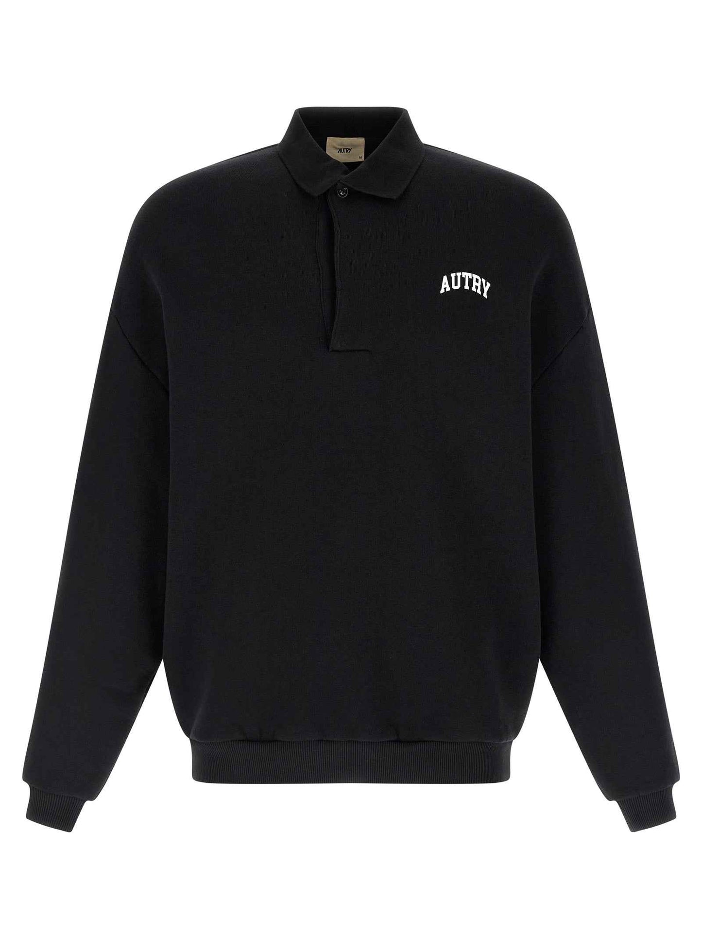 Black Cotton Sweatshirt