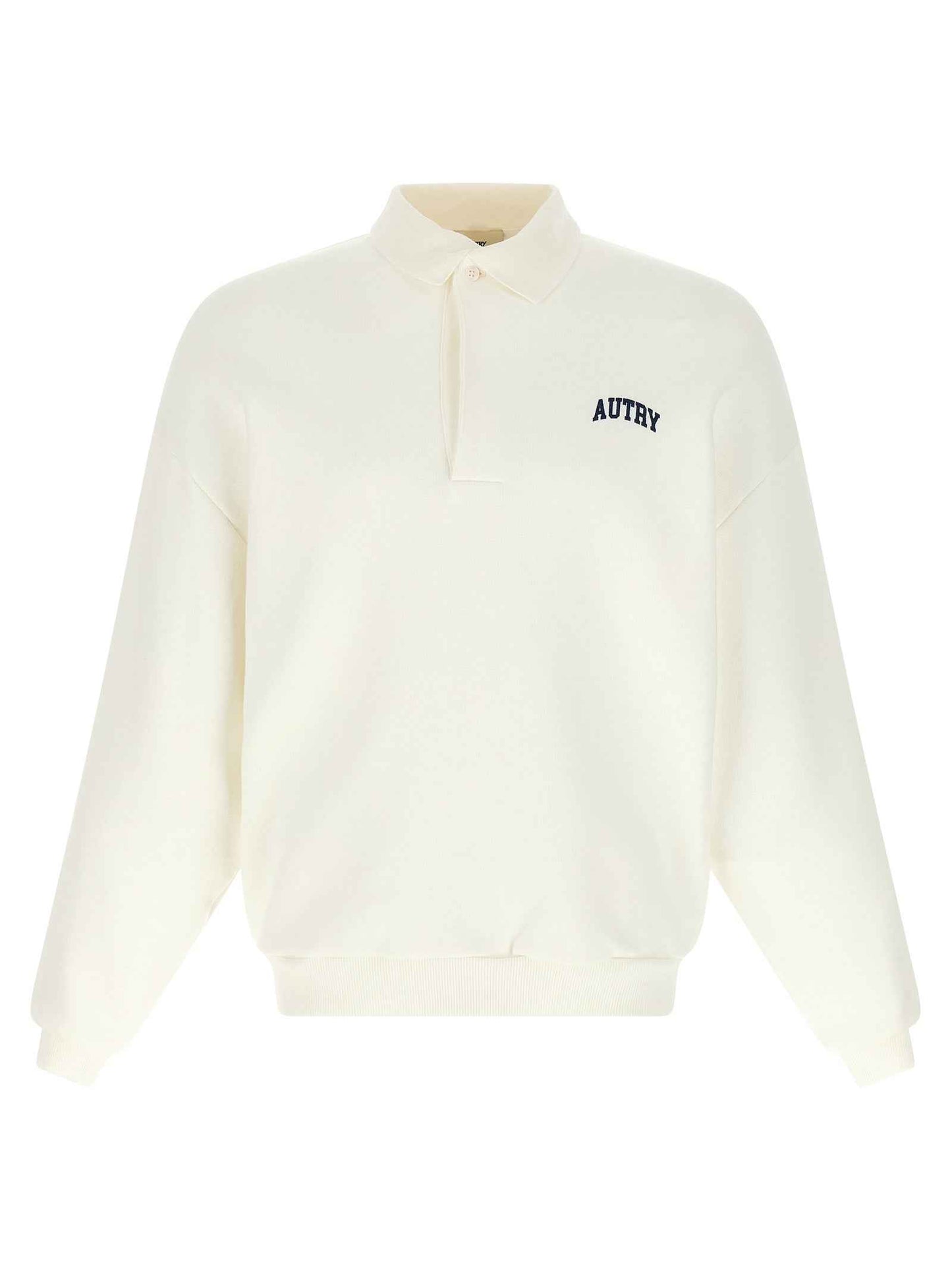 White Cotton Sweatshirt