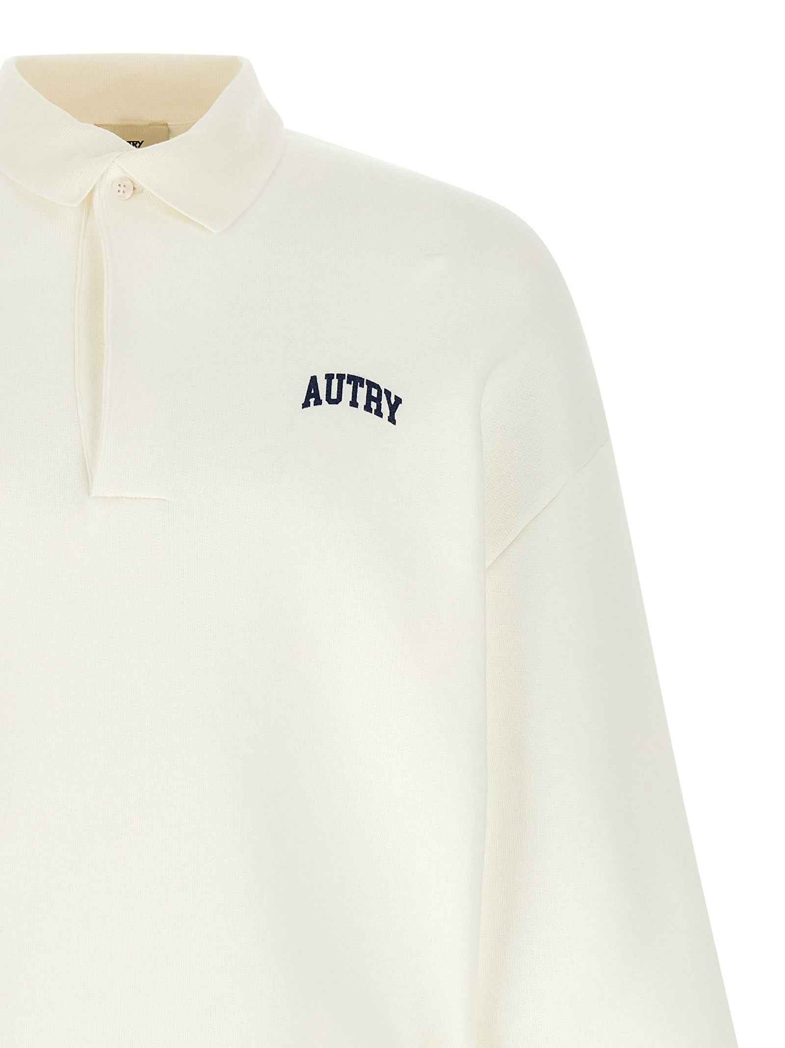 White Cotton Sweatshirt