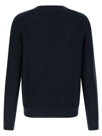 Blue Cotton Cardigan