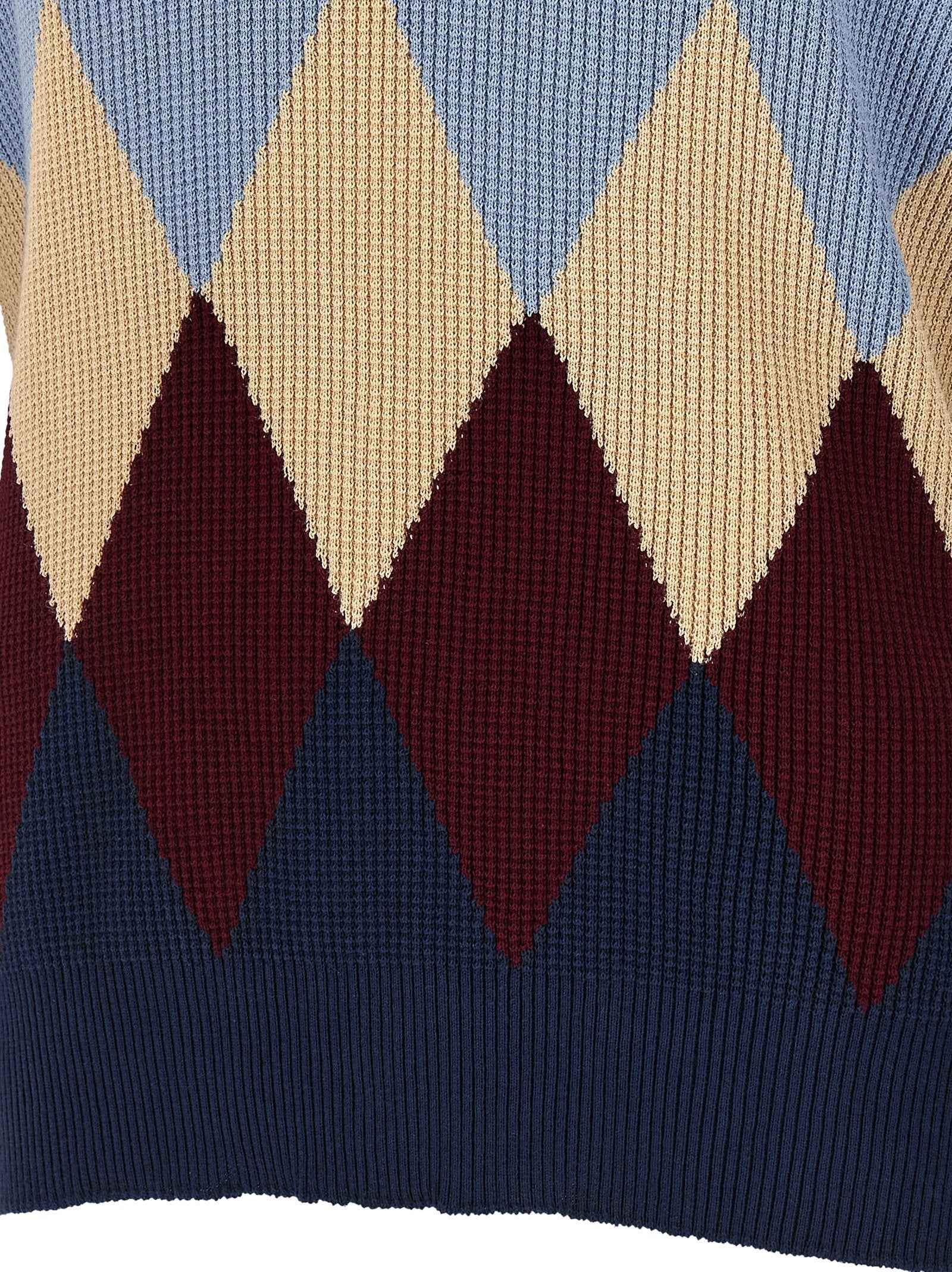 Blue Cotton Cardigan