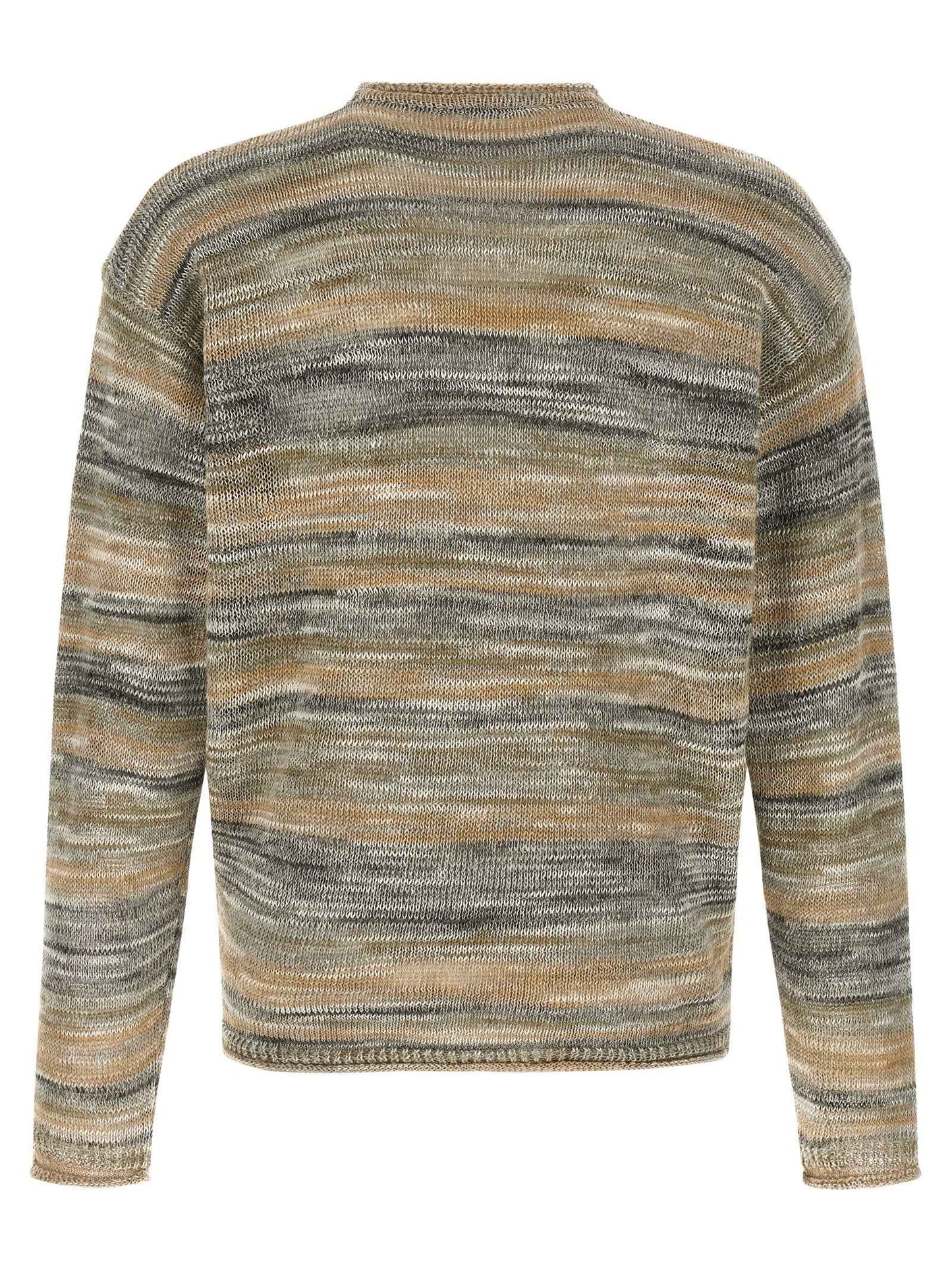 Gray Linen Cardigan