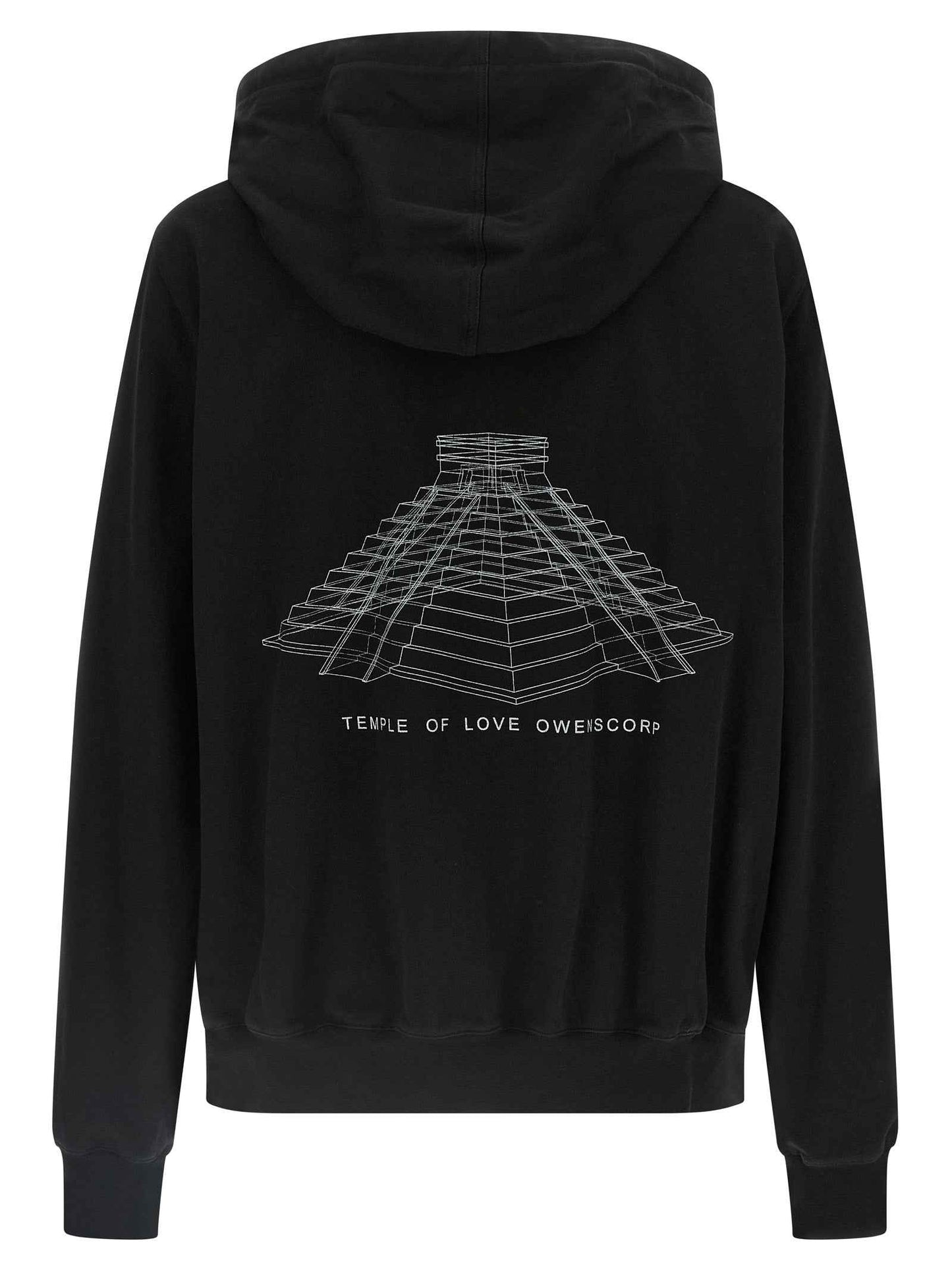 Black Cotton Sweatshirt