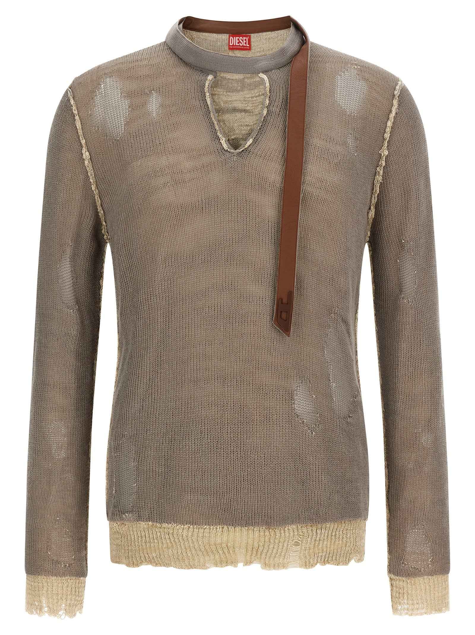 Gray Cotton Cardigan