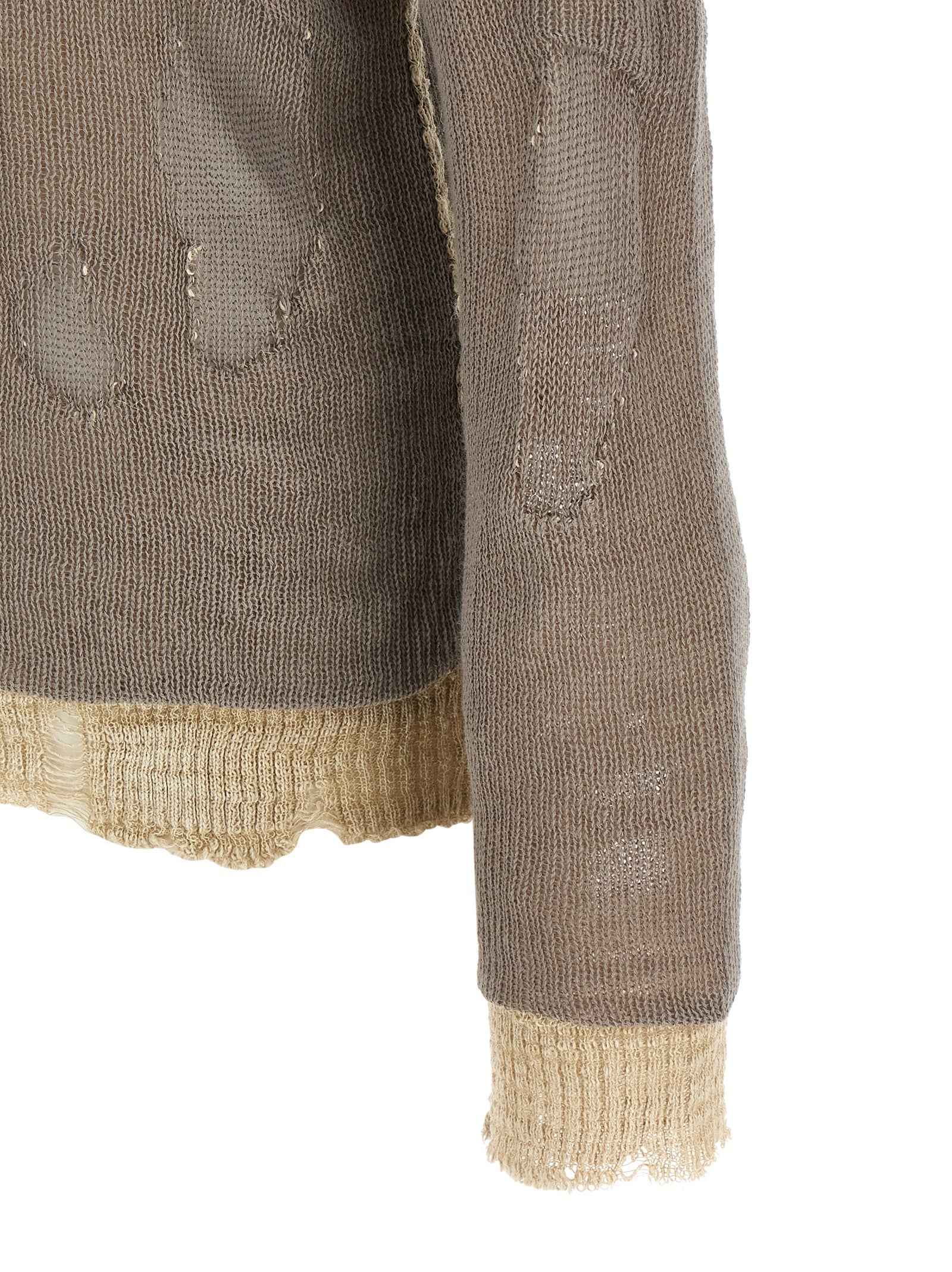 Gray Cotton Cardigan