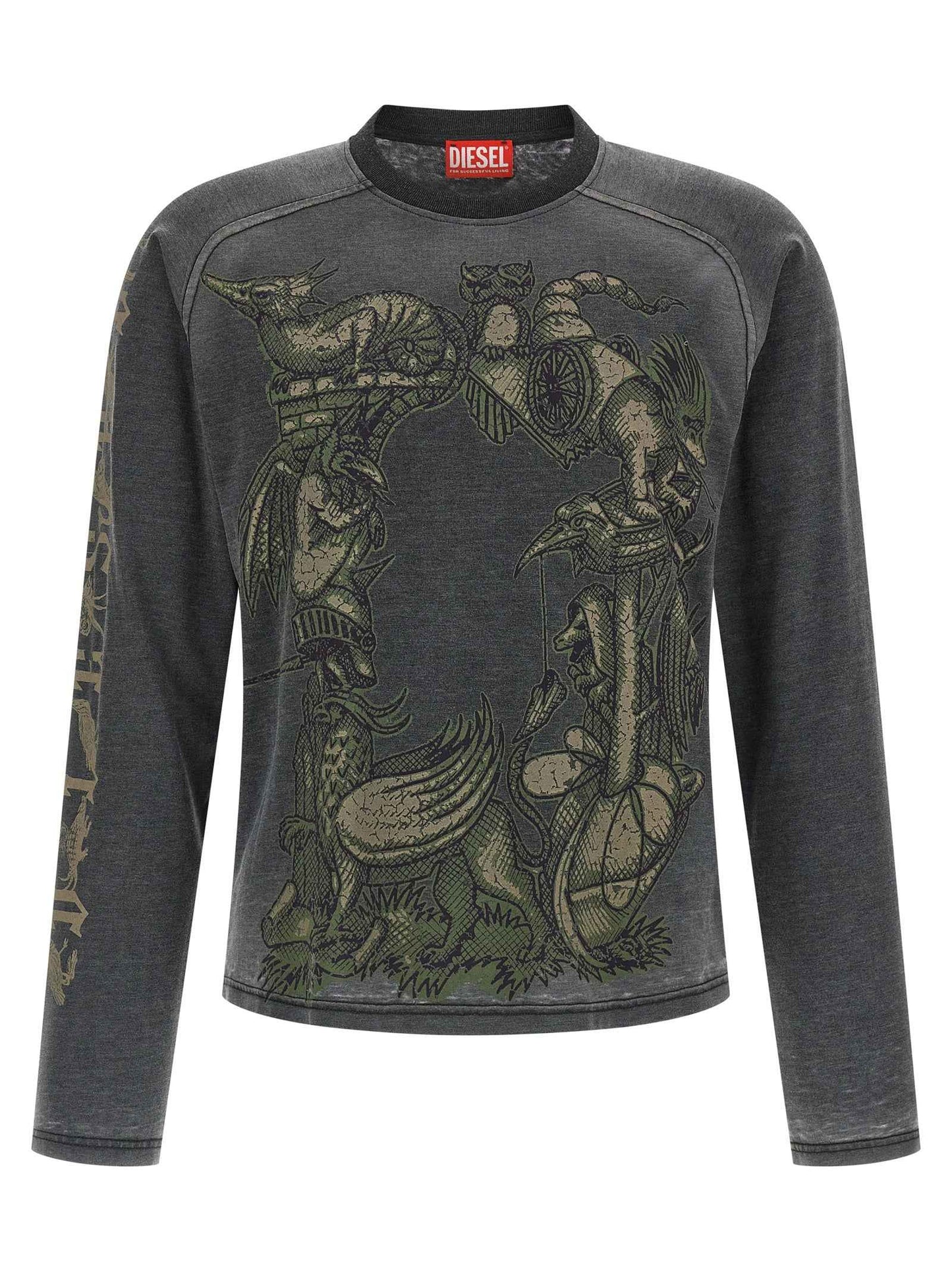 Gray Cotton Sportswear