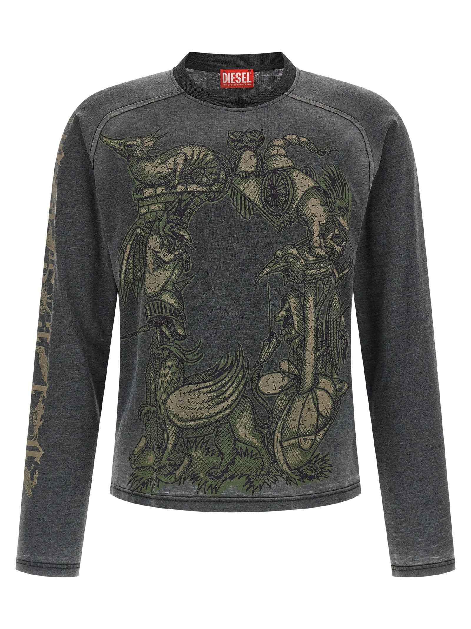 Gray Cotton Sportswear