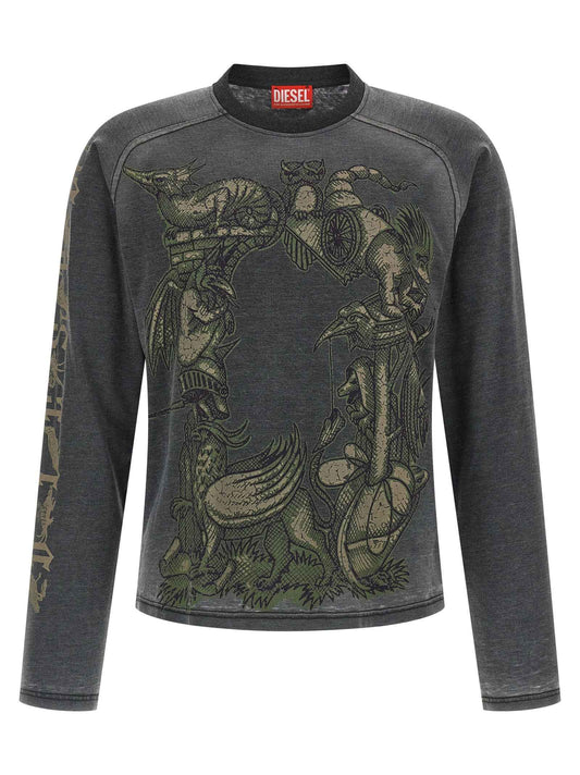 Gray Cotton Sportswear