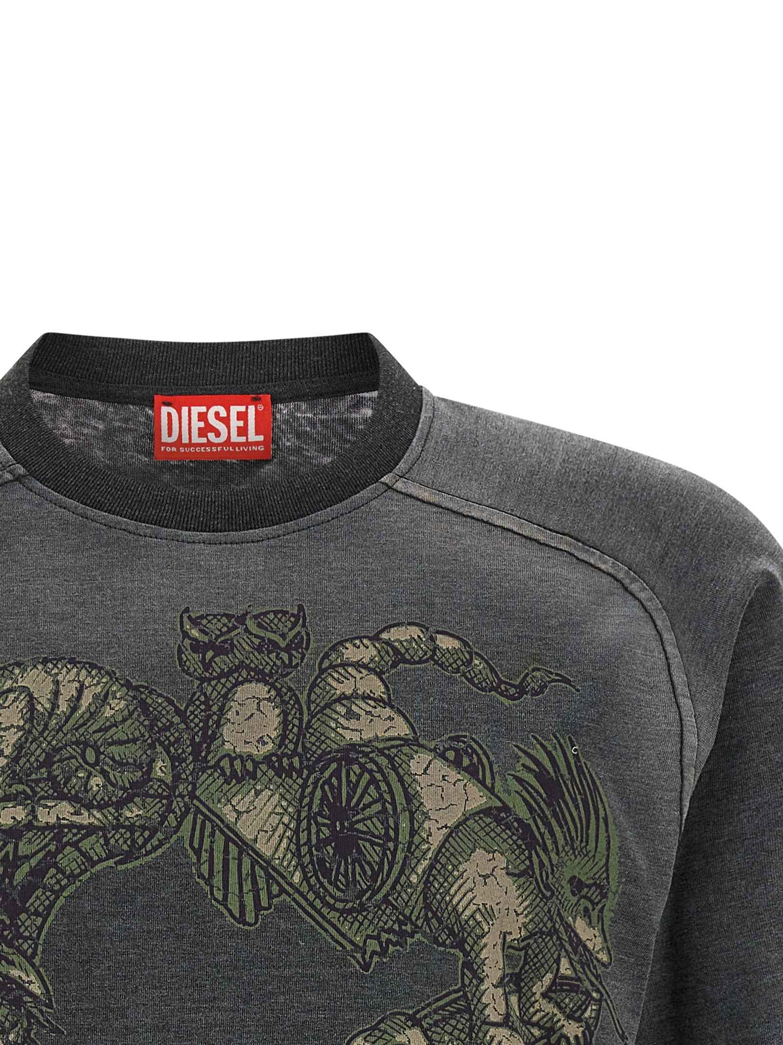 Gray Cotton Sportswear