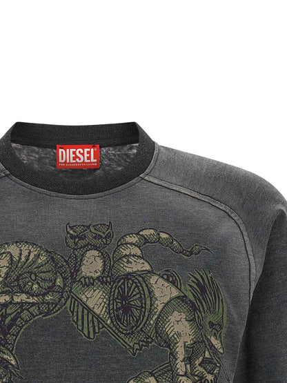 Gray Cotton Sportswear
