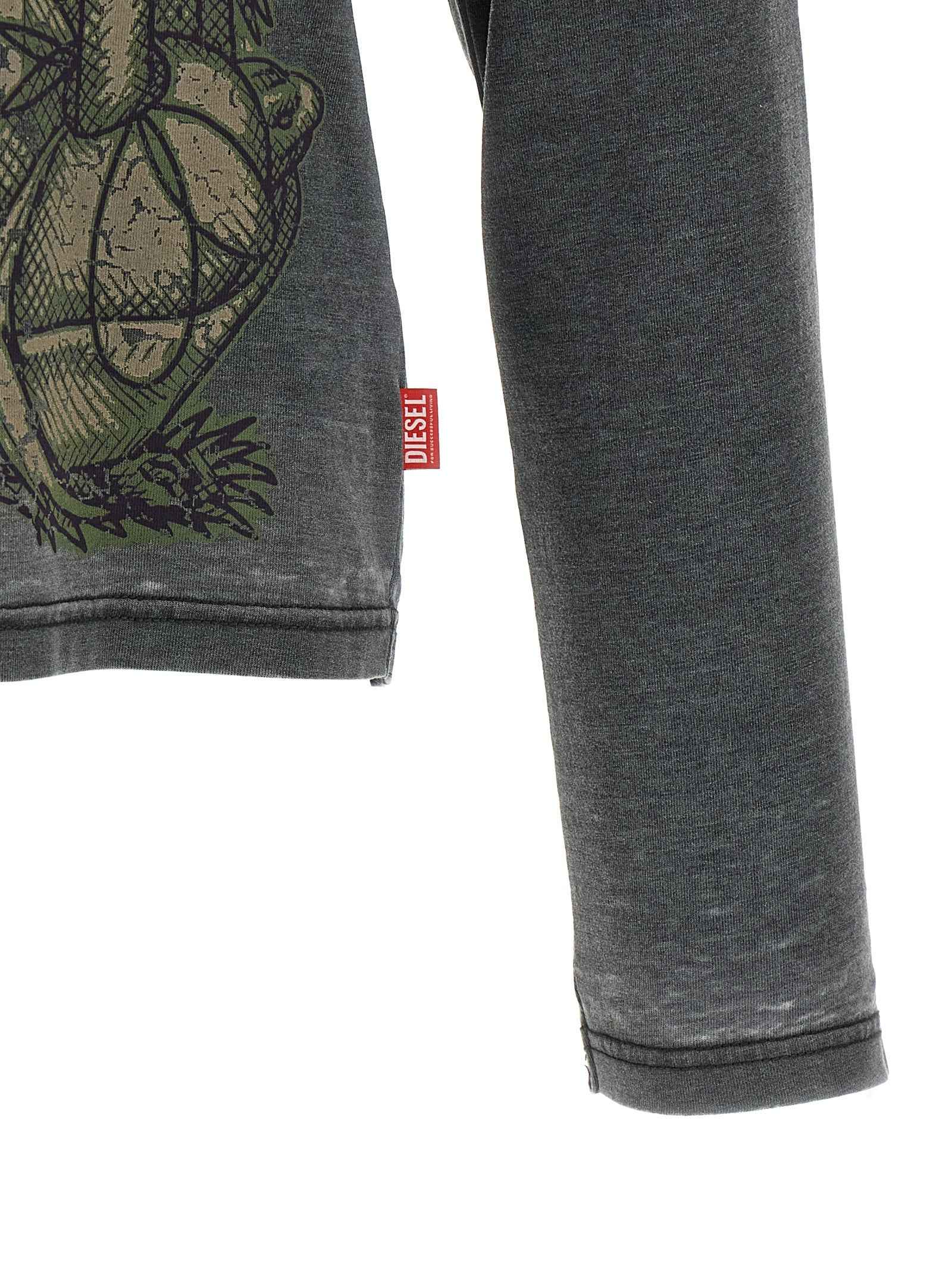 Gray Cotton Sportswear