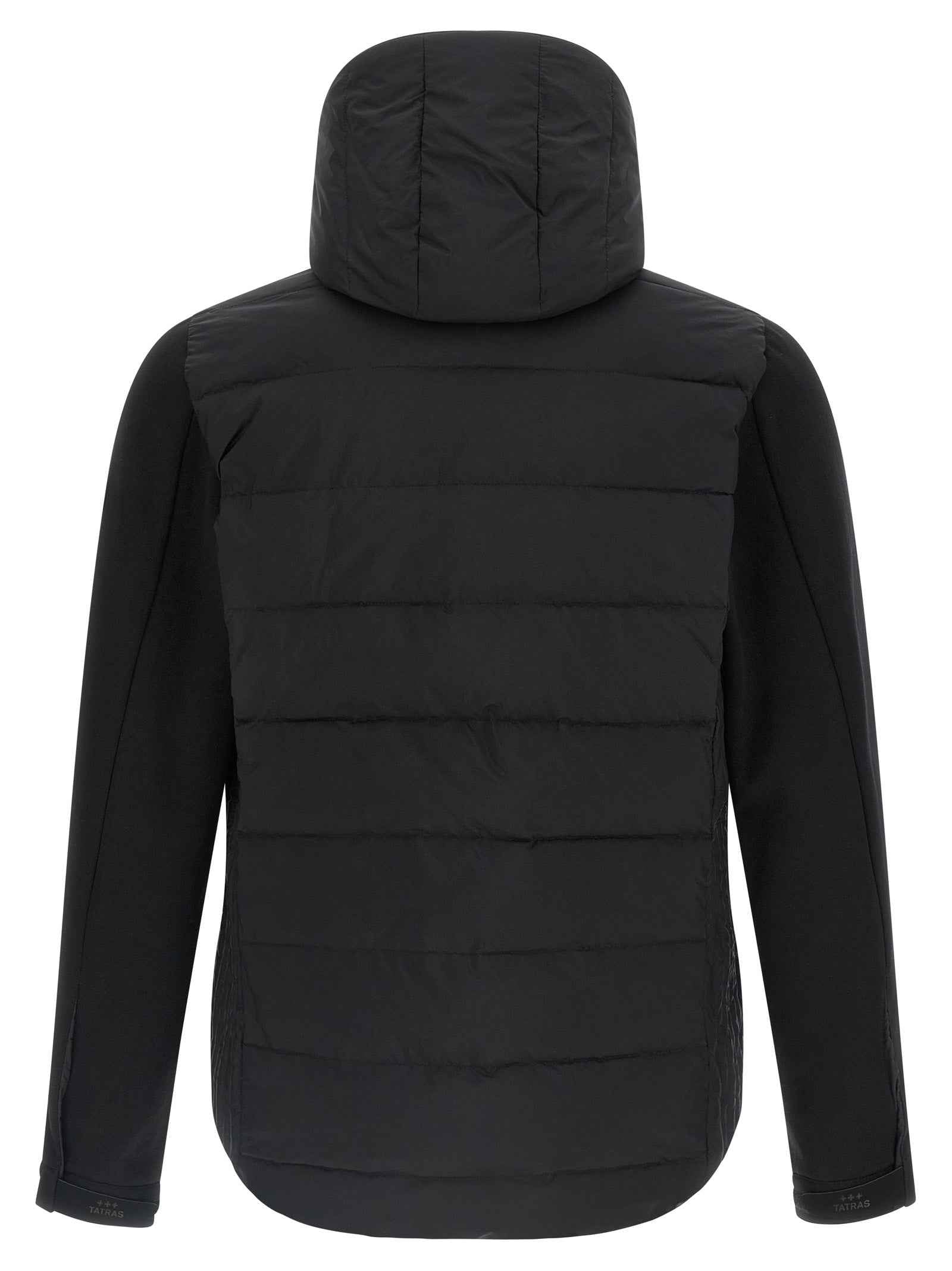 Black Nylon Full-Length Jacket