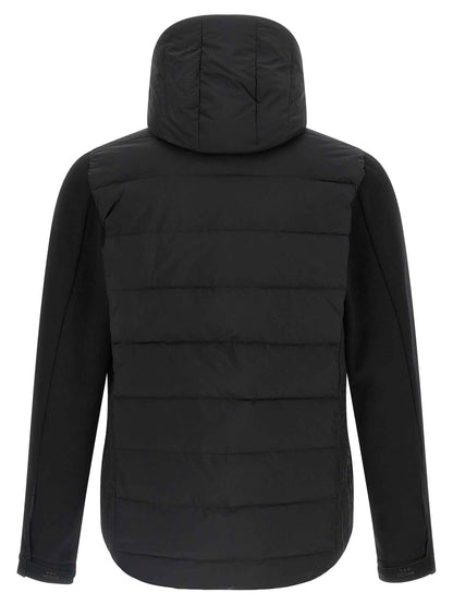 Black Nylon Full-Length Jacket