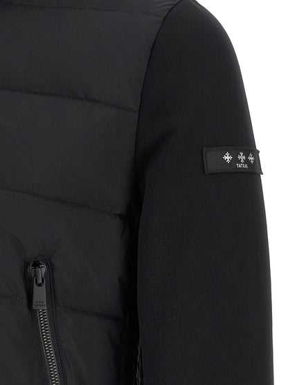 Black Nylon Full-Length Jacket