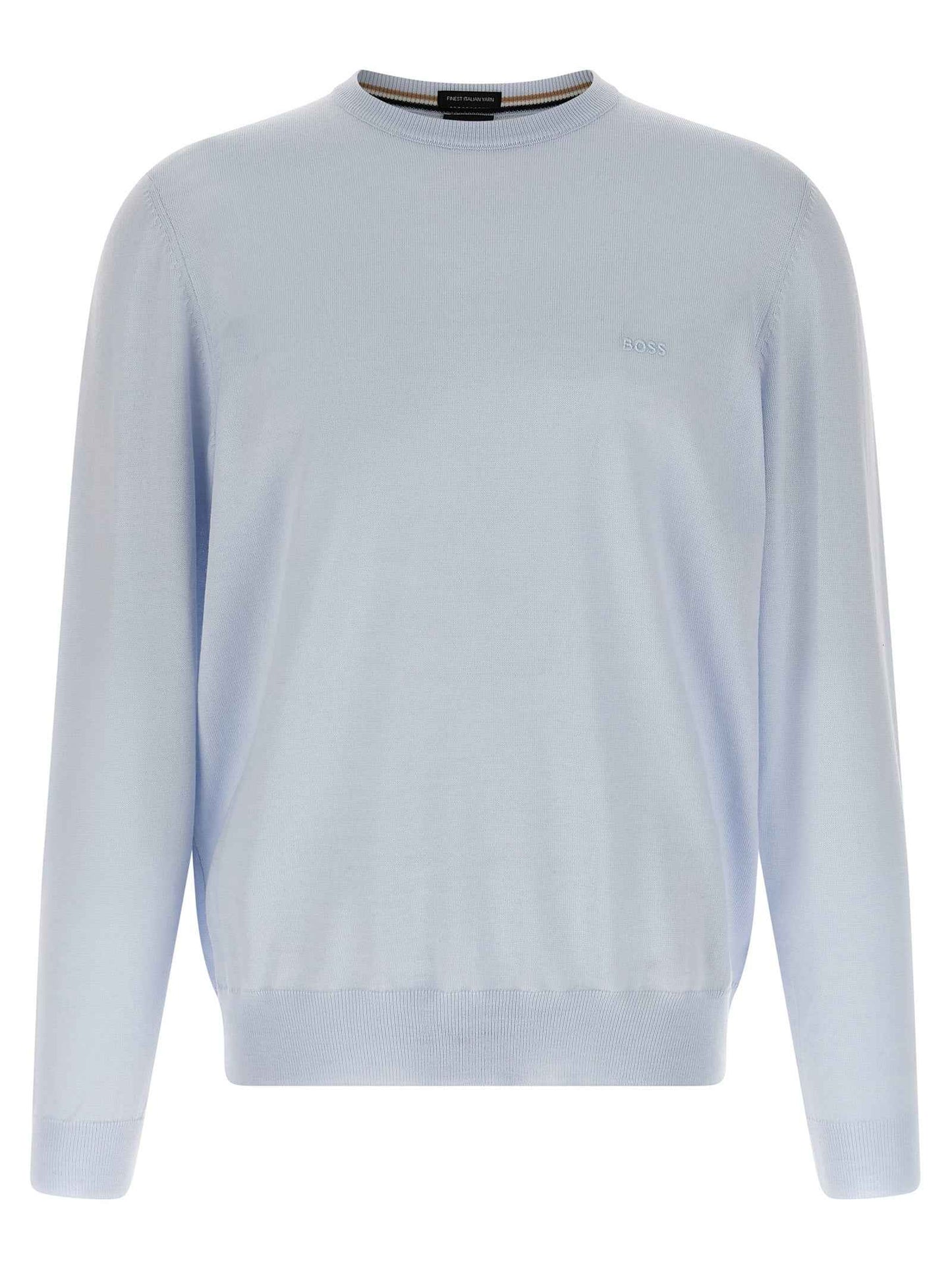 Blue Virgin Wool Cardigan