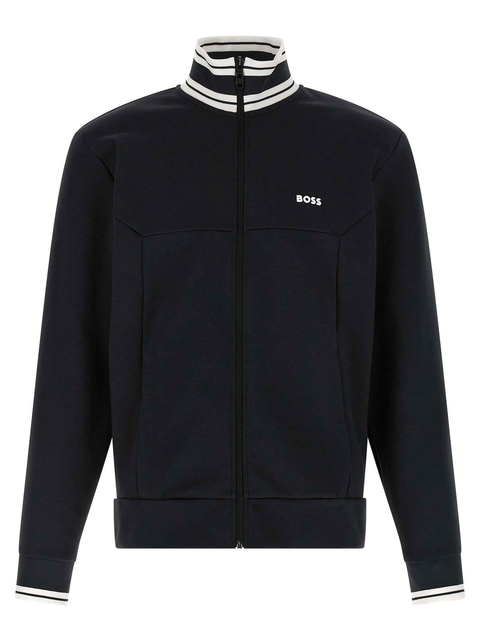 Blue Cotton Sweatshirt