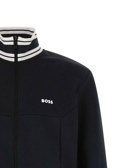 Blue Cotton Sweatshirt