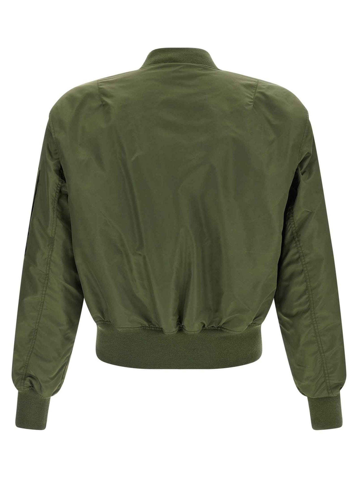 Bicolor Nylon Bomber
