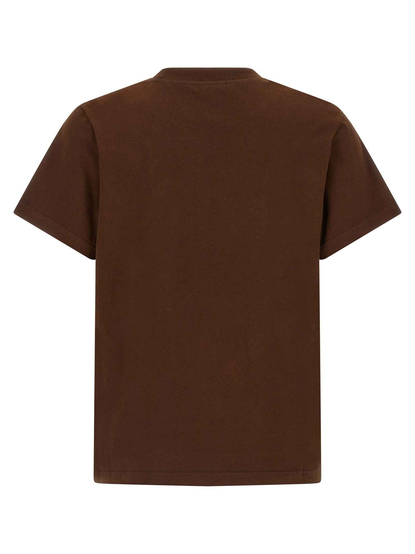 Brown Cotton T-Shirt