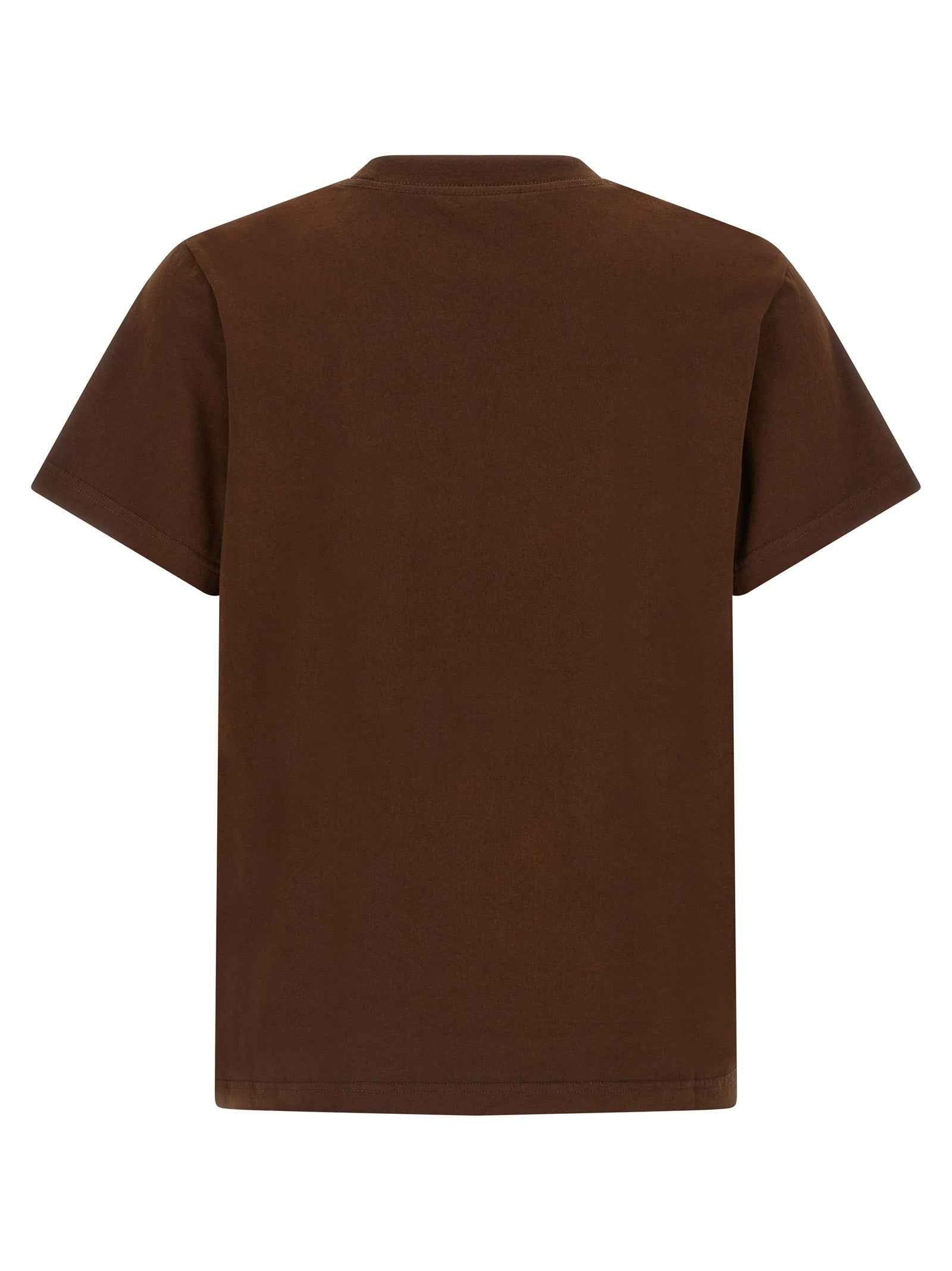 Brown Cotton T-Shirt
