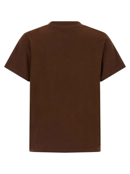 Brown Cotton T-Shirt