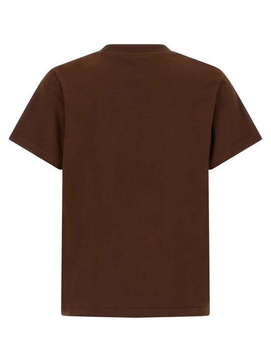 Brown Cotton T-Shirt