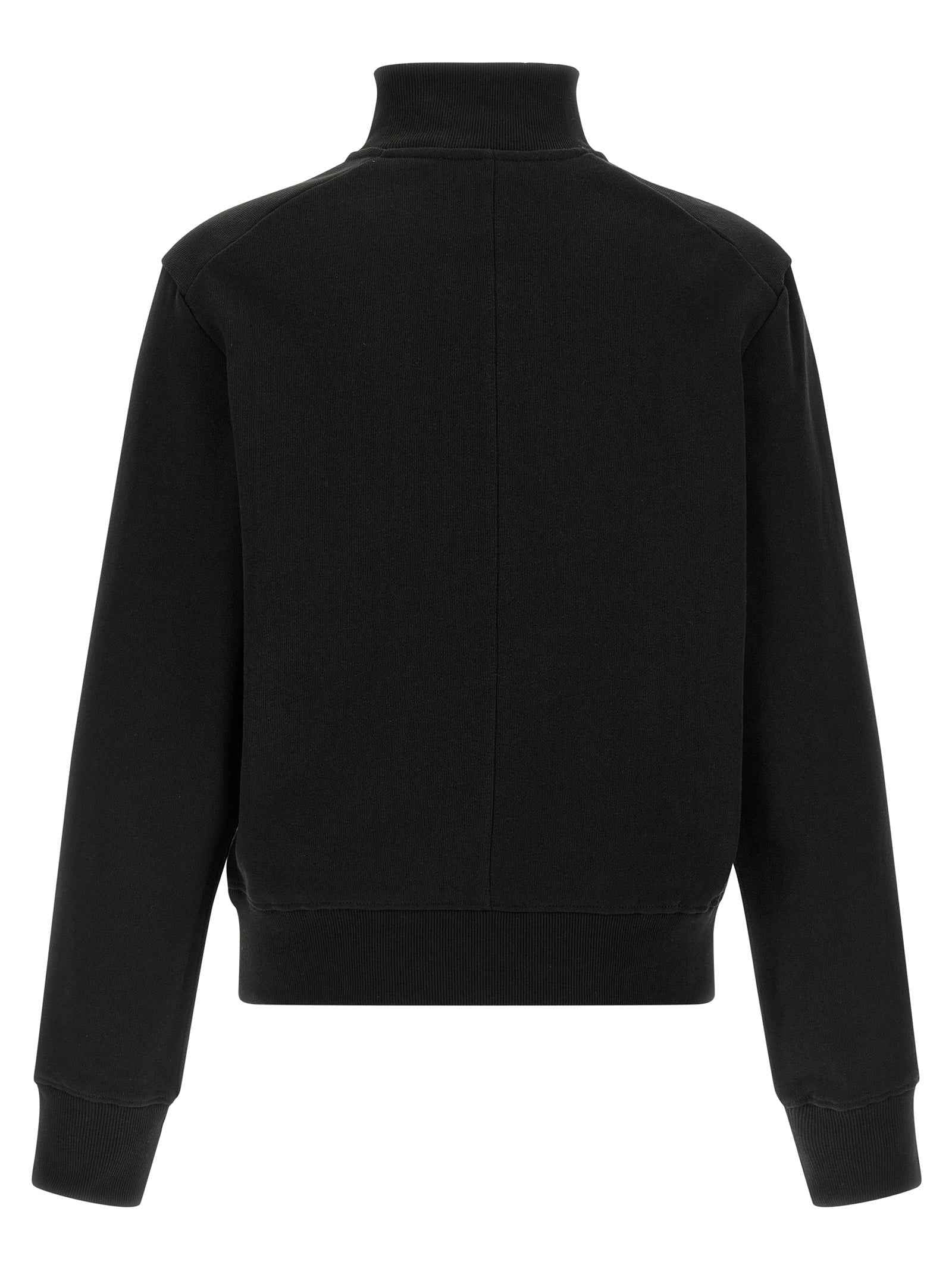 Black Cotton Cardigan