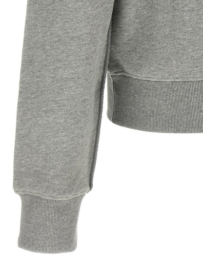 Gray Cotton Cardigan