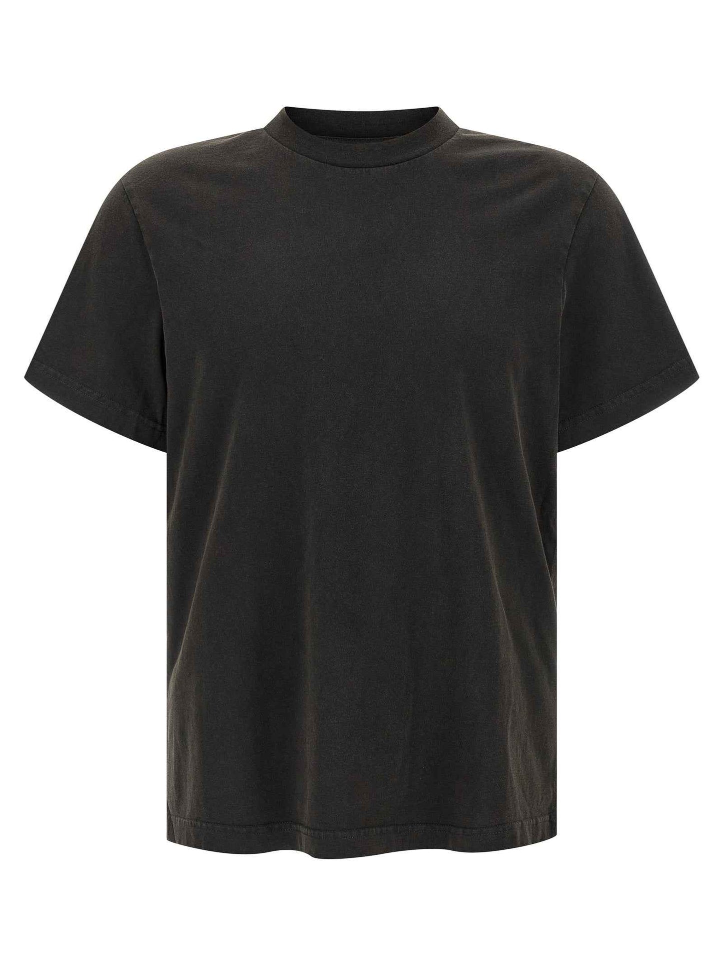 Gray Cotton T-Shirt