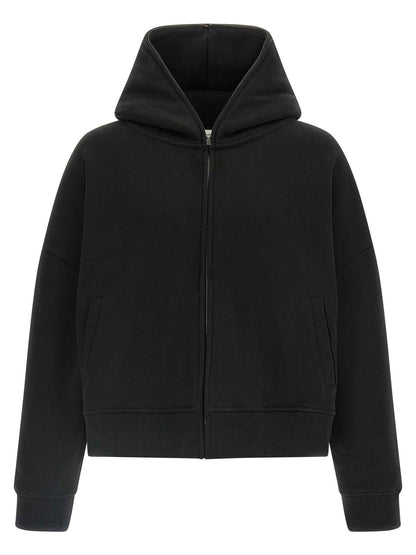 Black Cotton Sweatshirt