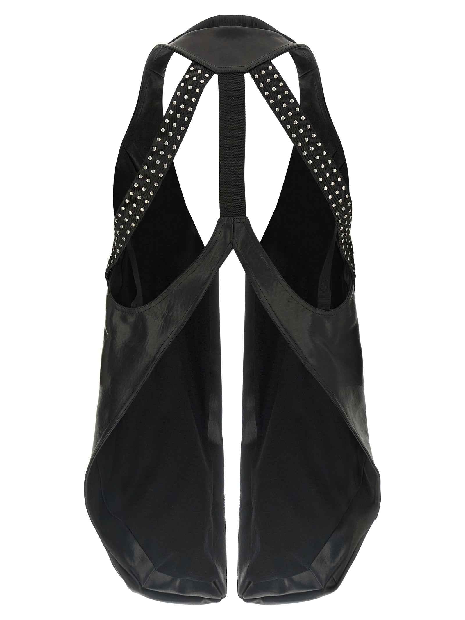 Black Bull Skin Sleeveless Jacket