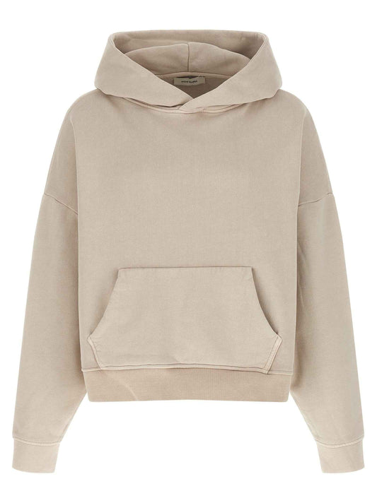 Beige Cotton Sweatshirt