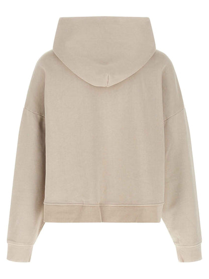 Beige Cotton Sweatshirt
