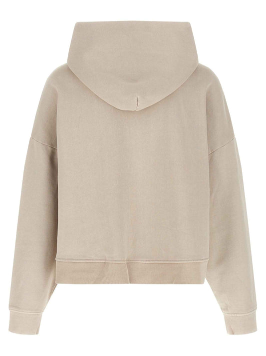 Beige Cotton Sweatshirt