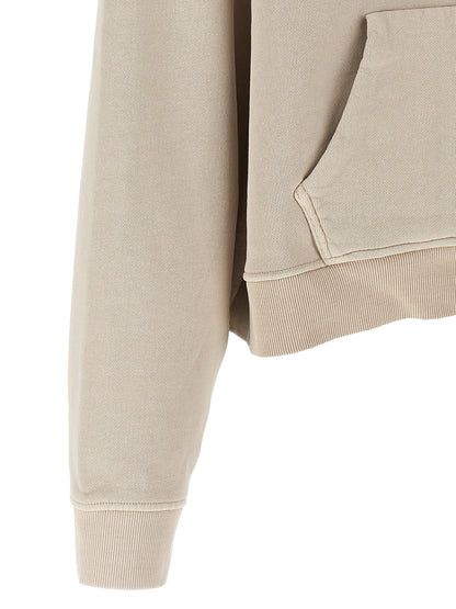 Beige Cotton Sweatshirt