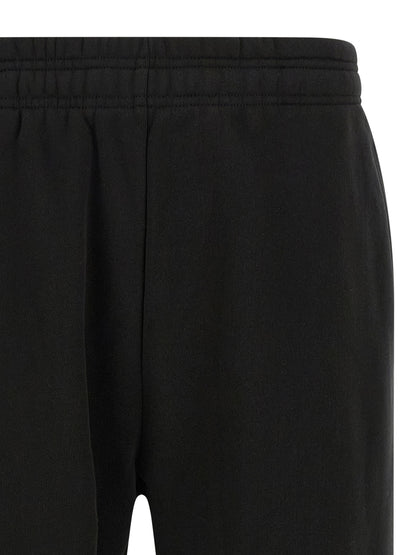 Black Cotton Joggers (Workout Pants)