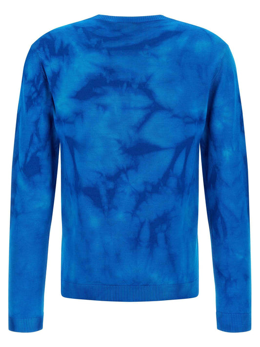 Blue Wool Cardigan