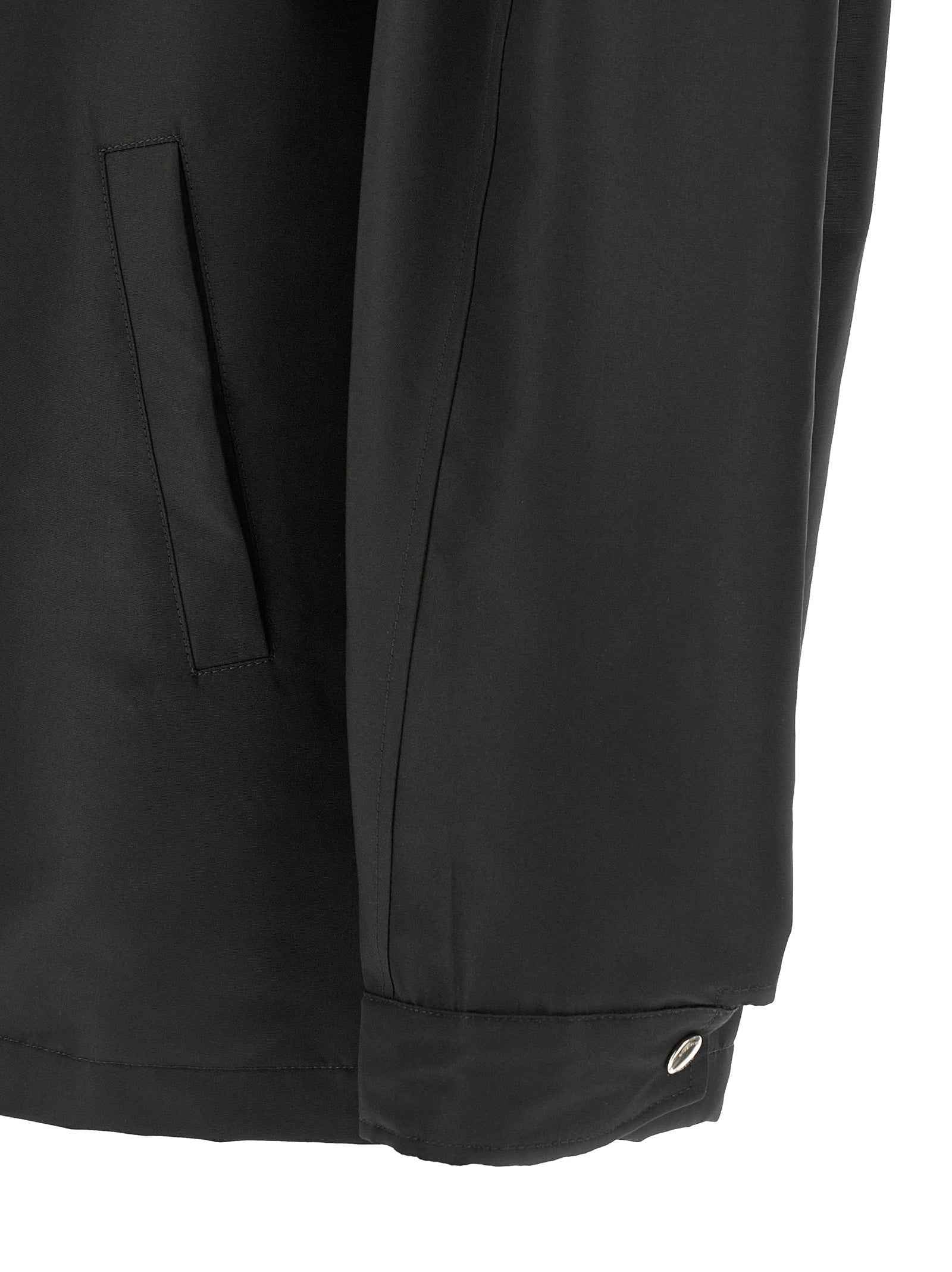 Black Polyester Jacket