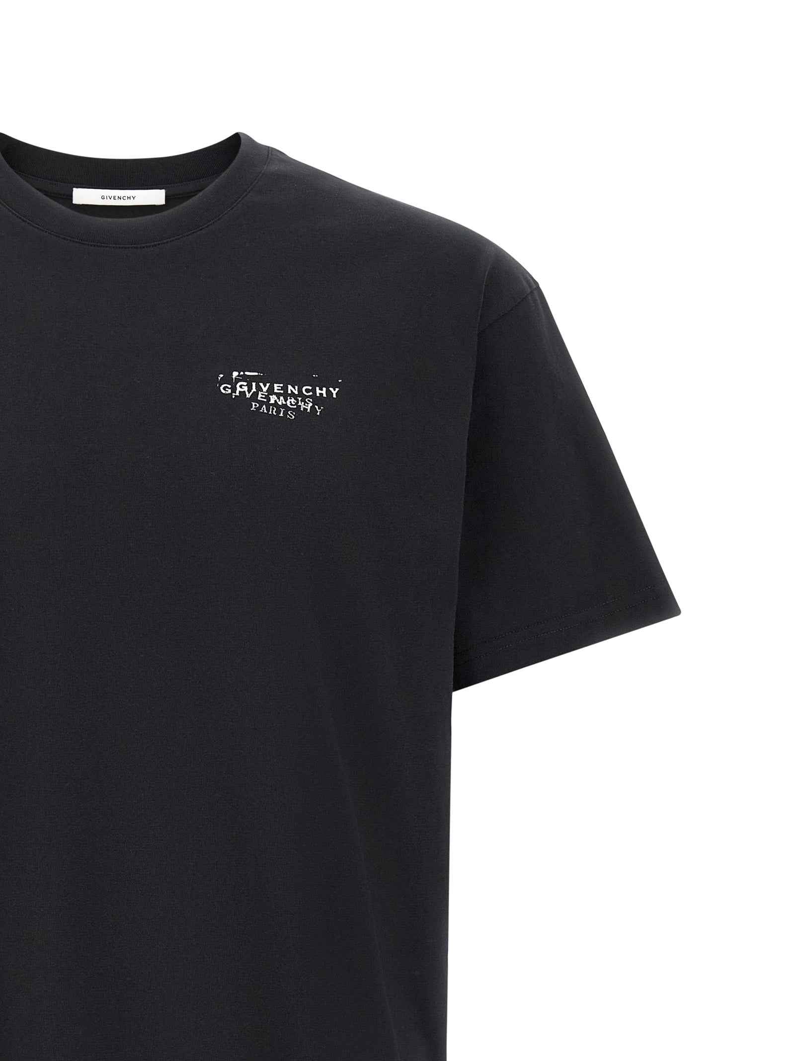 Black Cotton T-Shirt