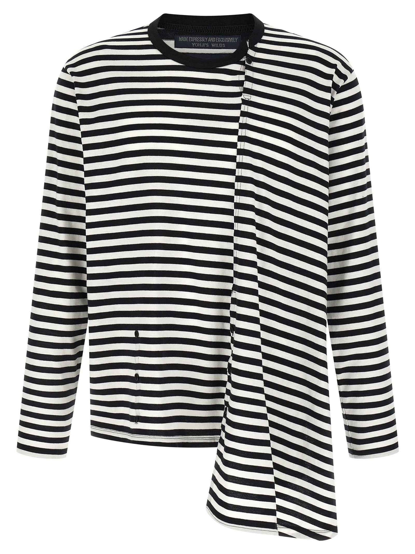 Bicolor Cotton Cardigan